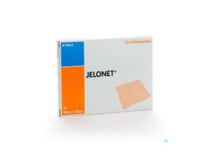 Opatrunek parafinowy Jelonet 10cm x 10cm, 10 sztuk, REF: 7404