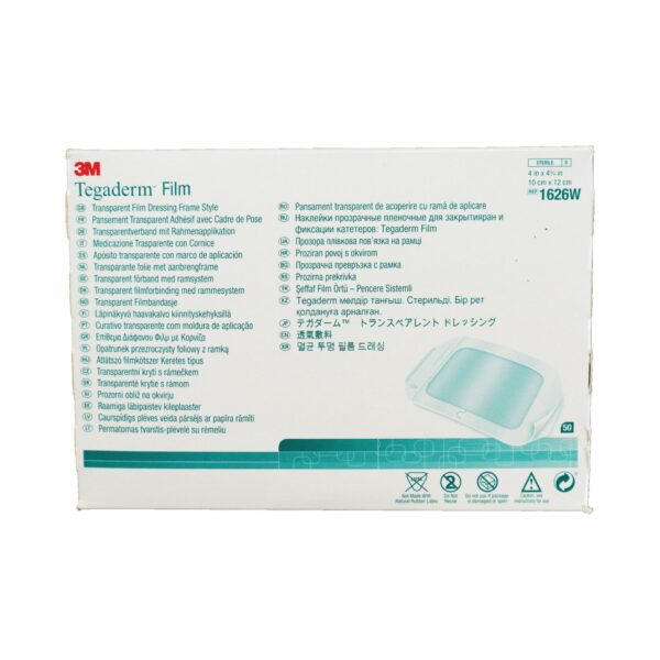 Opatrunek Foliowy Tegaderm Film 12cm x 10cm, 50 sztuk, REF: 1626W