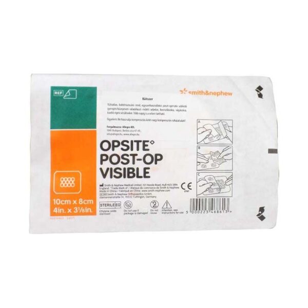 Przezroczysty opatrunek chłonny Opsite Post-Op Visible 10x8cm, 1 sztuka, REF: 66800136