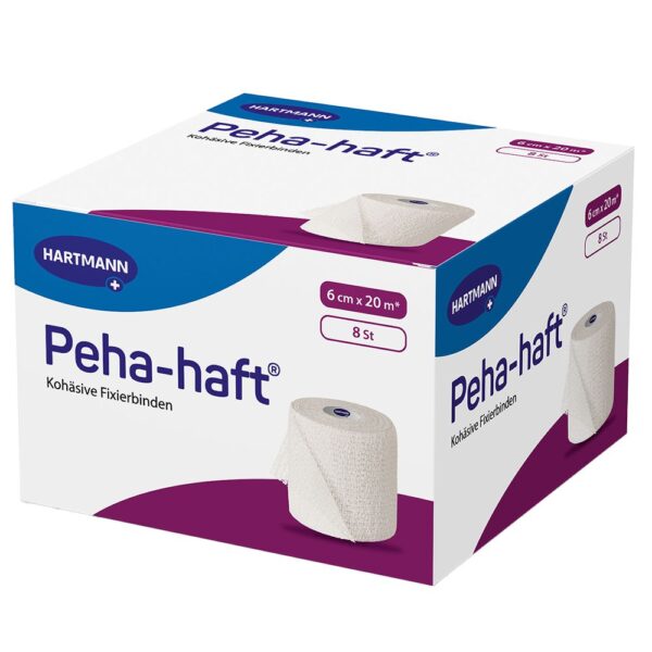 Peha-haft 6cm x 20m bandaż kohezyjny, opaska podtrzymująca, NOWY REF: 300044