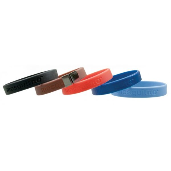 MosquitNo Bracelet Regular opaska na komary uniwersalna, classic, klasyczne kolory, 5 sztuk
