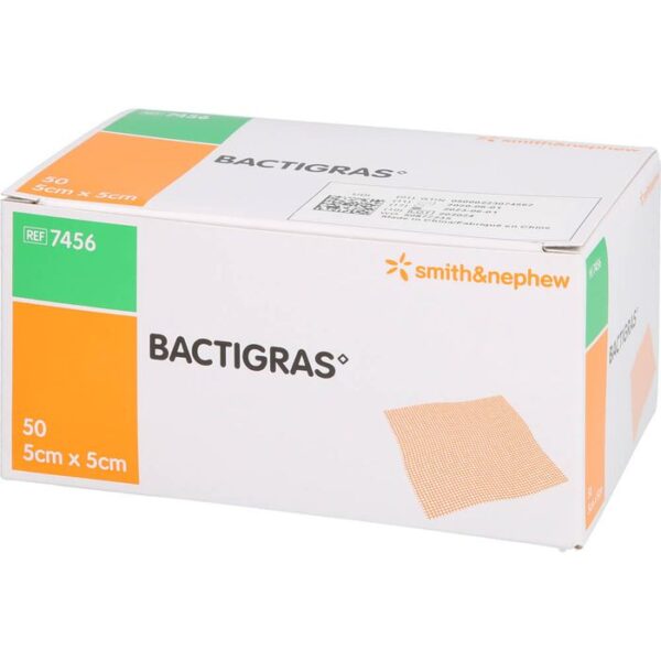 Bactigras 5cm x 5cm, 1 sztuka, REF: 7456 - obrazek 2