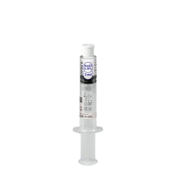 Omniflush, strzykawka z solą fizjologiczną 3ml, 1 sztuka, REF: EM-3513572