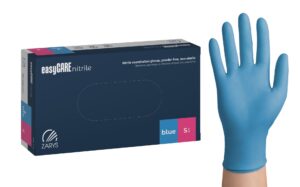 Rękawiczki nitrylowe niebieskie Zarys easyCARE